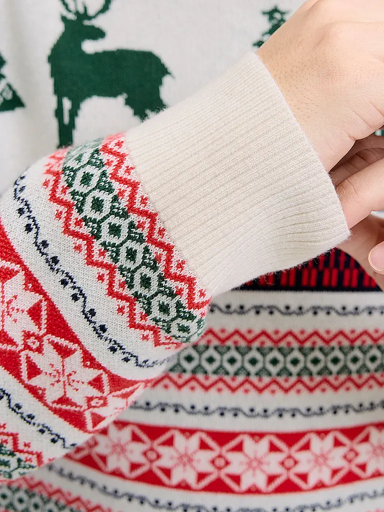 JACK & JONES | Pull JJXMAS | Vert foncé