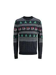 JACK & JONES | Pull garçon JJXMAS | Bleu foncé