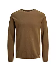 JACK & JONES | Pullover  JJEHILL | Marron clair