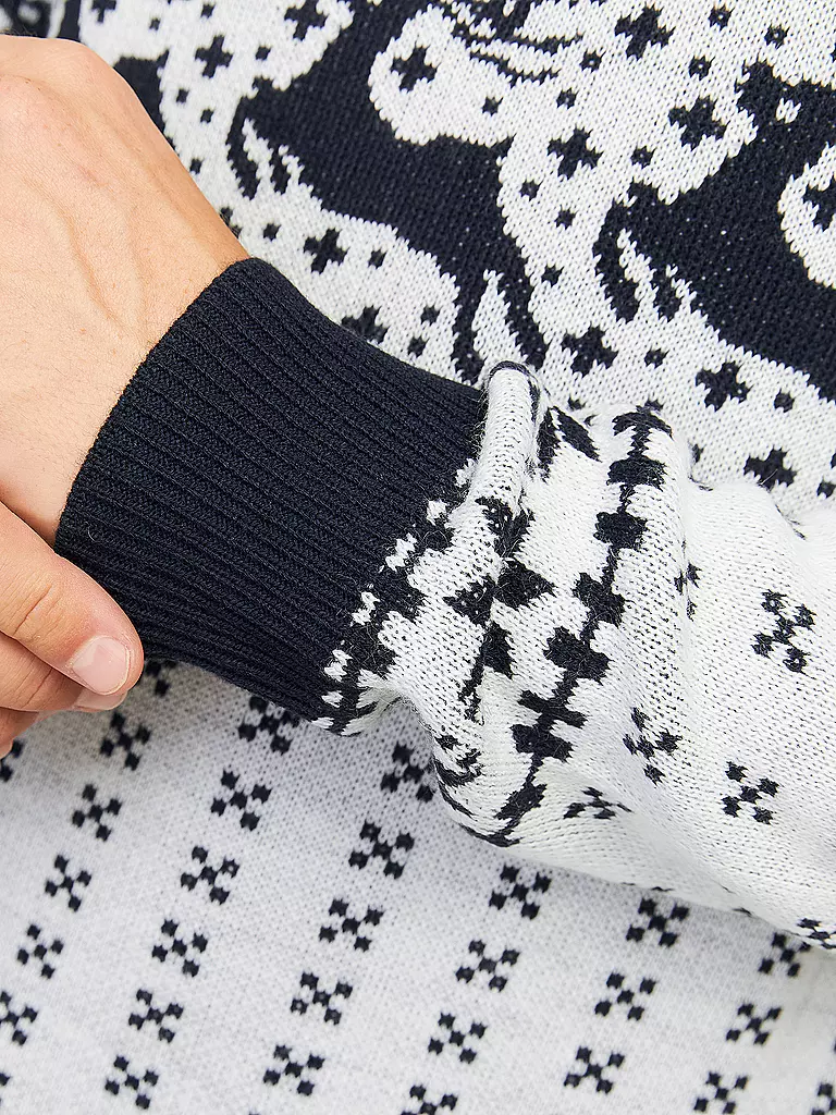 JACK & JONES | Pullover JJXMAS GABRIEL | Bleu foncé