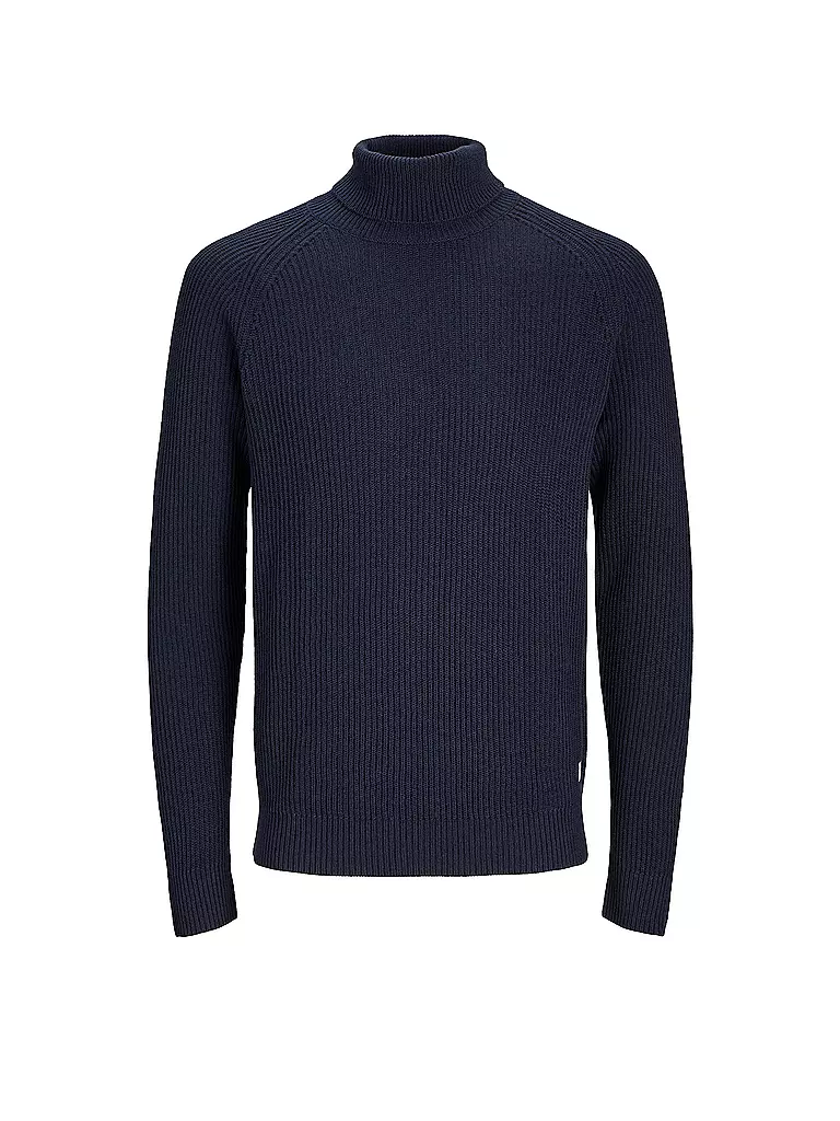 JACK & JONES | Rollkragenpullover JJPANNEL | Bleu foncé