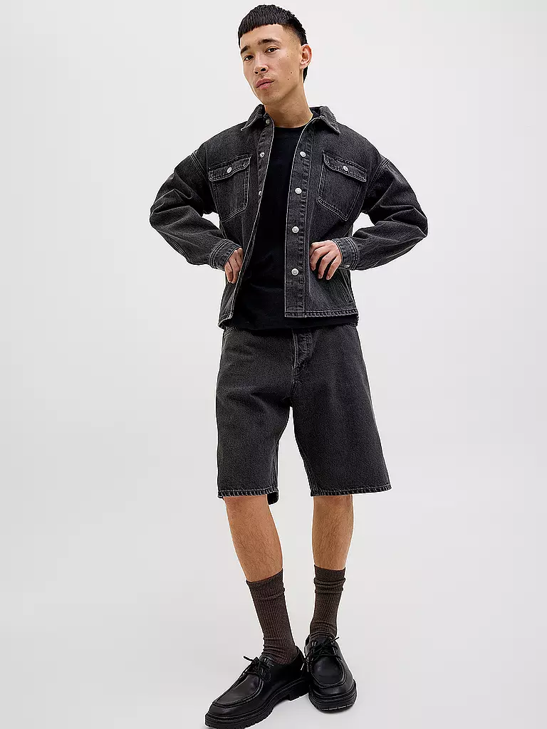 JACK & JONES | Short BAGGY Fit JJIALEX | Noir