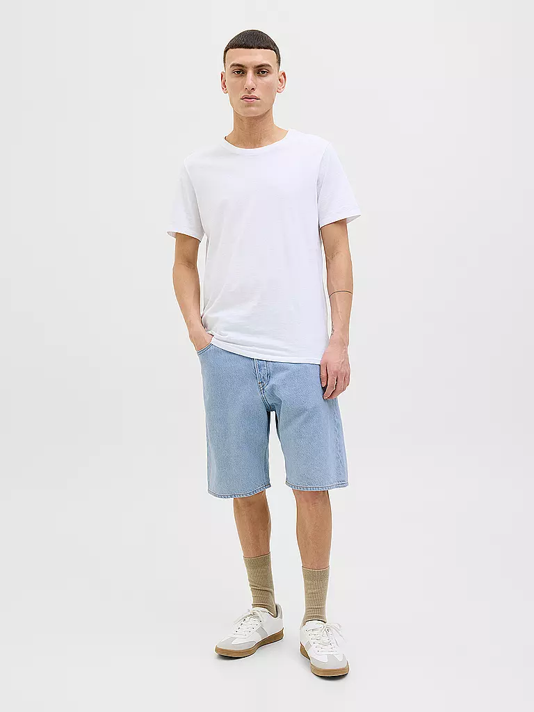JACK & JONES | Short BAGGY Fit JJIALEX | Bleu clair