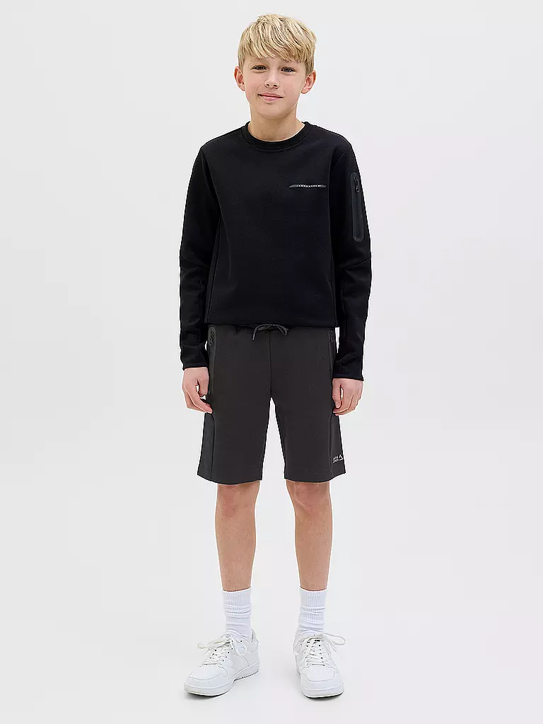 JACK & JONES | Shorts garçon JPSTGORDON | schwarz