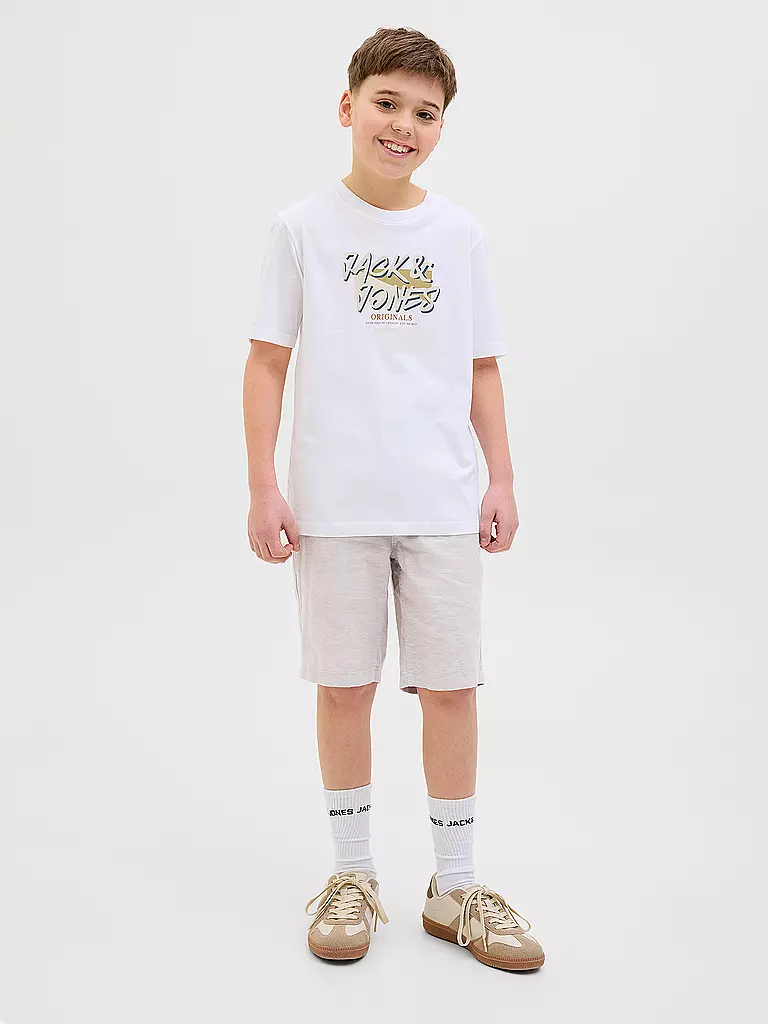 JACK & JONES | Shorts garçon JPSTJAIDEN JJSUMMER | beige
