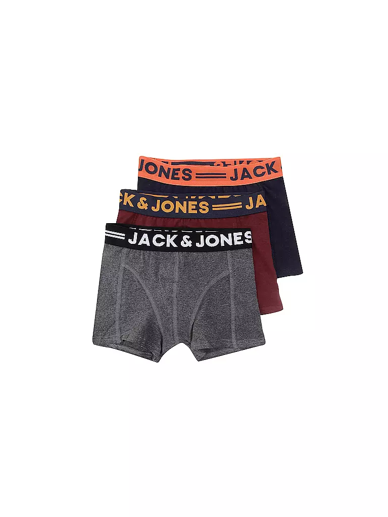 JACK & JONES | Slips, lot de 3 | grau