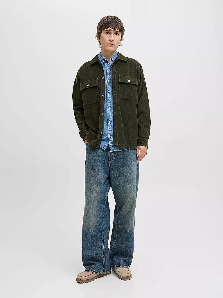 JACK & JONES | Surchemise JJEPERFECT | olive