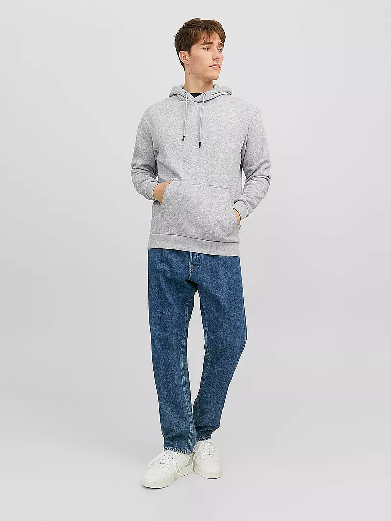 JACK & JONES | Sweat à capuche - Hoodie JJEBRADLEY | hellgrau