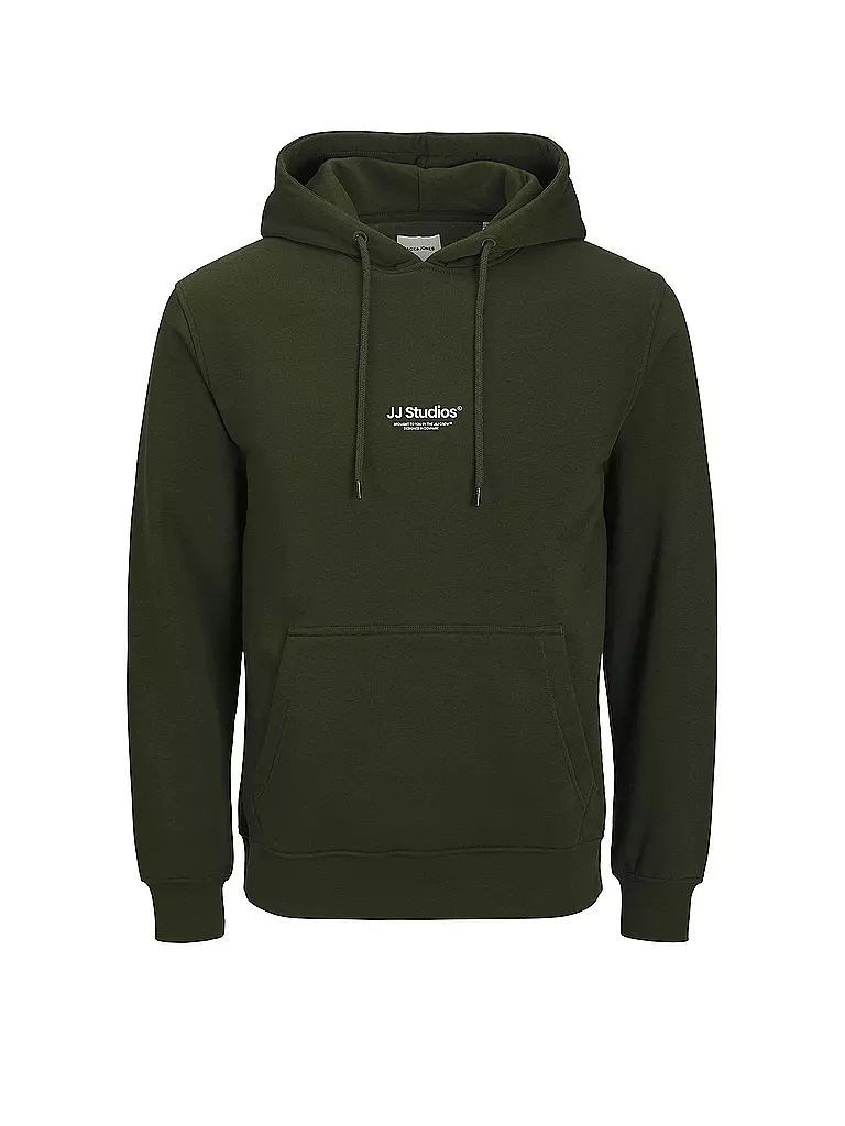 JACK & JONES | Sweat à capuche - Hoodie JJESOHO | olive