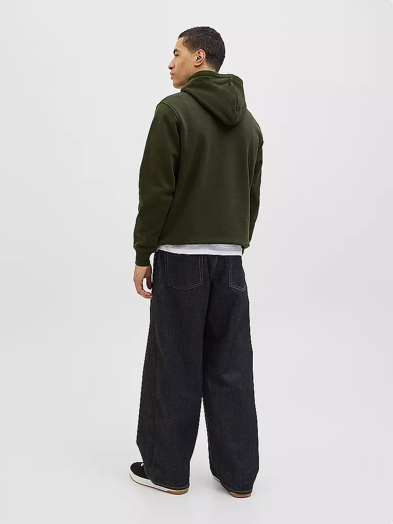 JACK & JONES | Sweat à capuche - Hoodie JJESOHO | olive