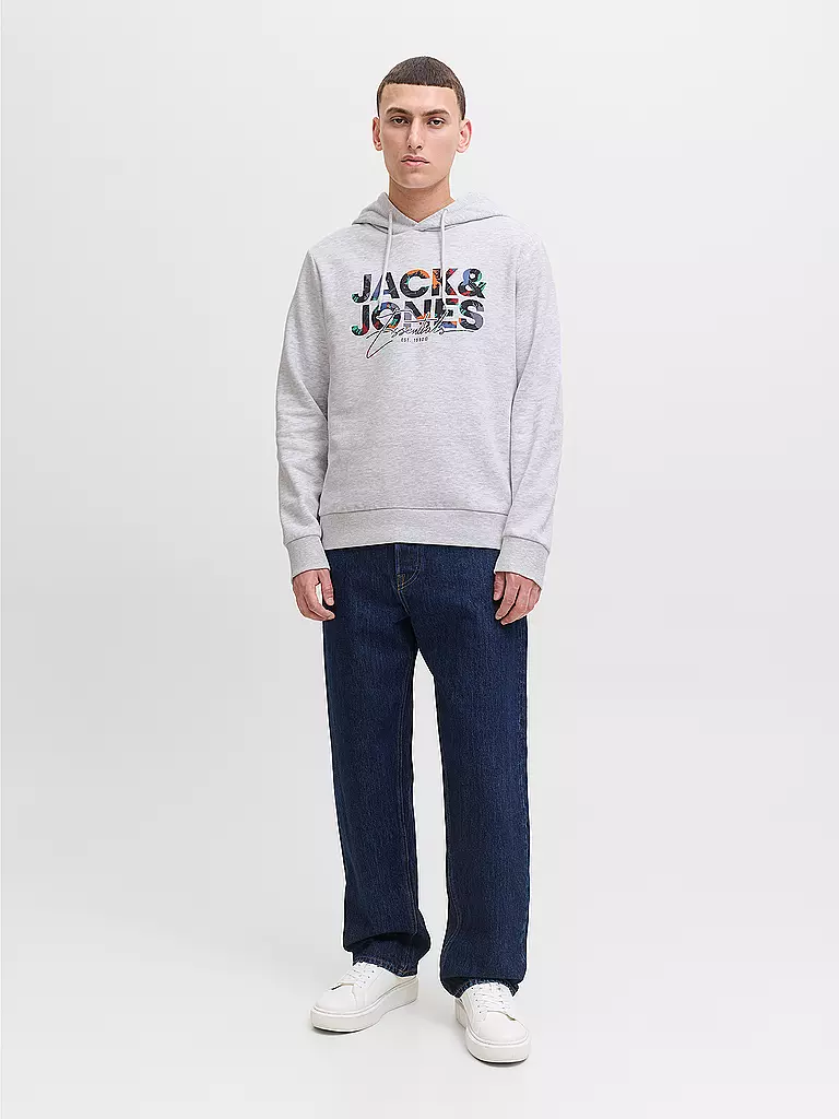 JACK & JONES | Sweat à capuche - Hoodie JJGEPLAS | weiss