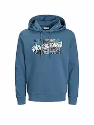JACK & JONES | Sweat à capuche - Hoodie JJHAWAII | Bleu