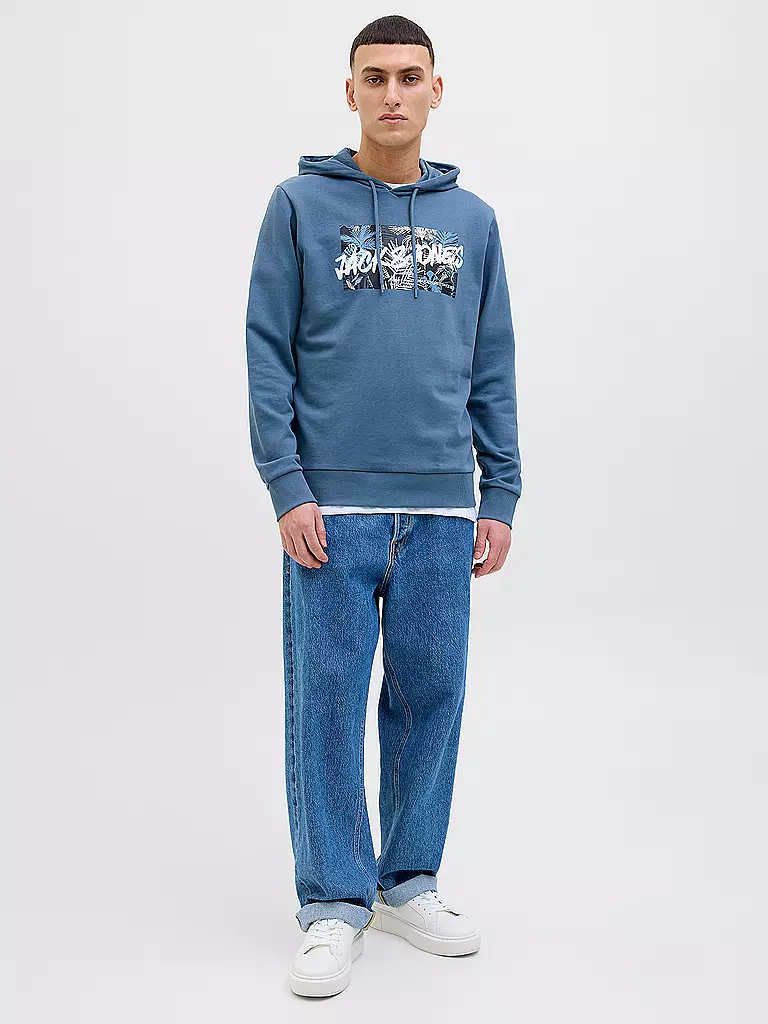 JACK & JONES | Sweat à capuche - Hoodie JJHAWAII | blau