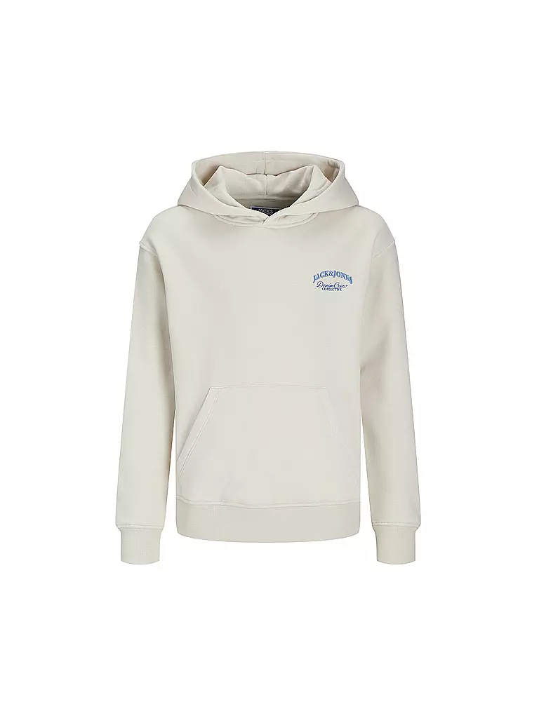 JACK & JONES | Sweat à capuche garçon - Hoodie JJEBRANDES | beige