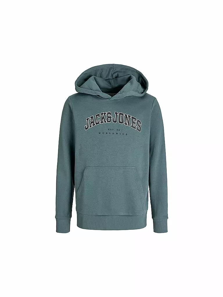 JACK & JONES | Sweat à capuche garçon - Hoodie JJECALEB | blau