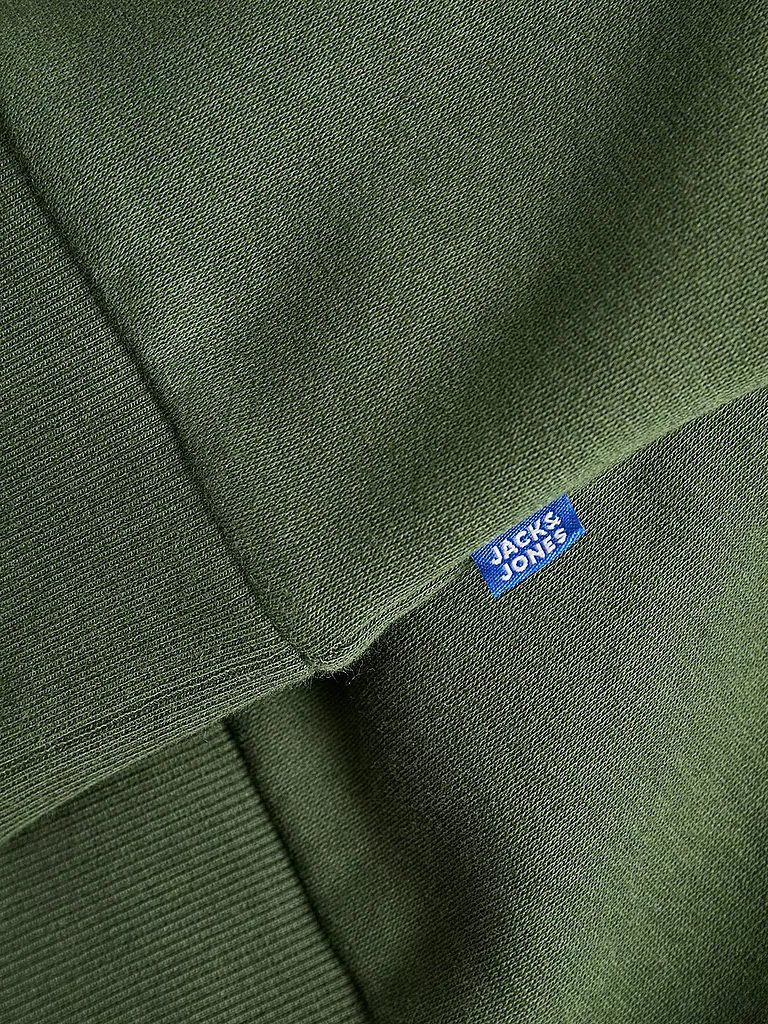 JACK & JONES | Sweat à capuche garçon - Hoodie JJELOGO | olive