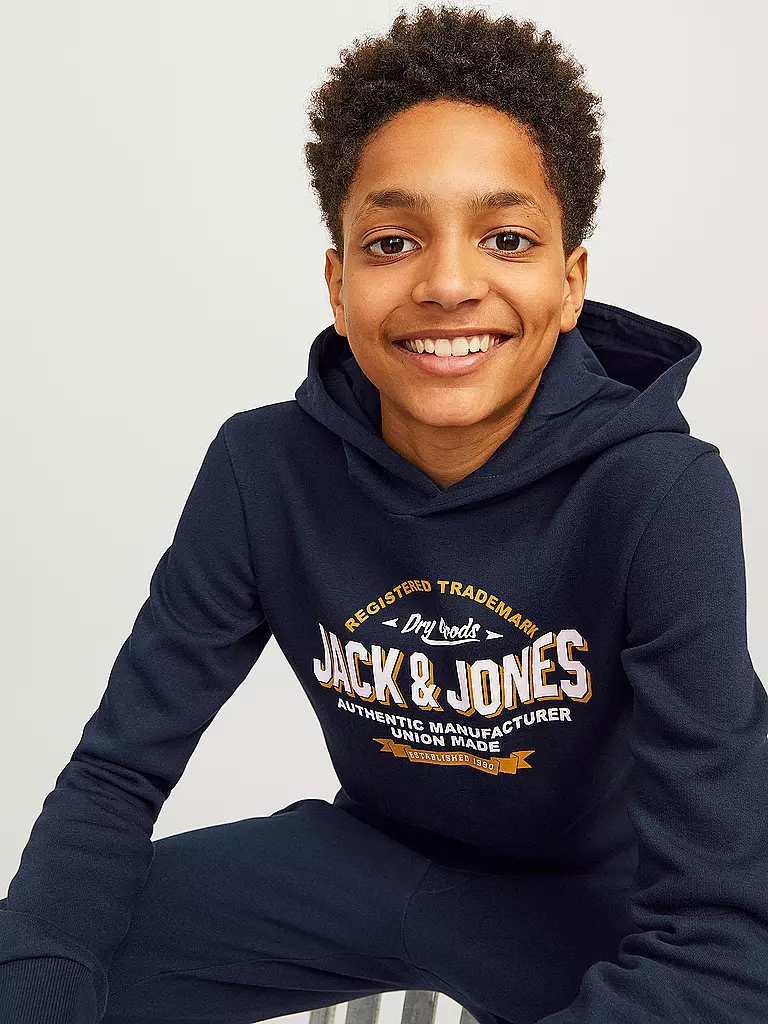 JACK & JONES | Sweat à capuche garçon - Hoodie JJELOGO | 
