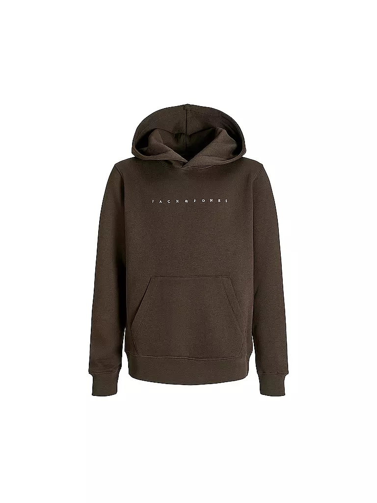 JACK & JONES | Sweat à capuche garçon - Hoodie JJESTAR JJ | braun