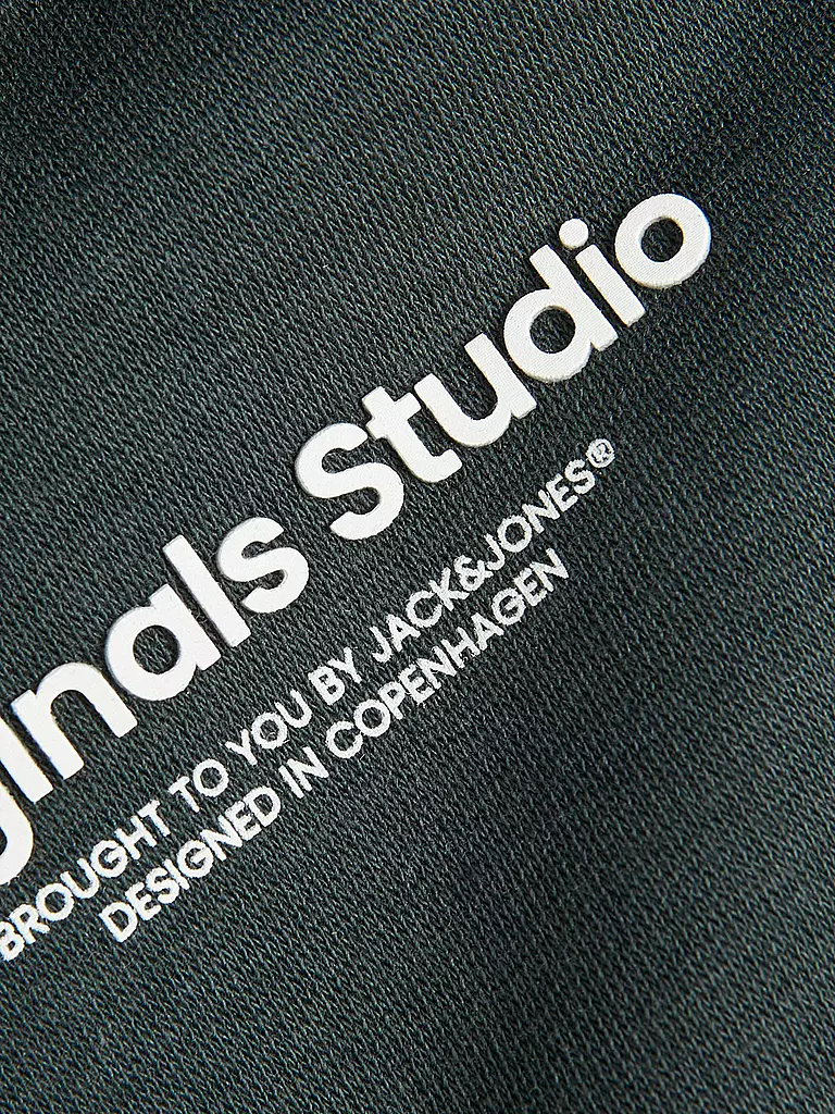 JACK & JONES | Sweat à capuche garçon - Hoodie JORVESTERBRO | dunkelgrün