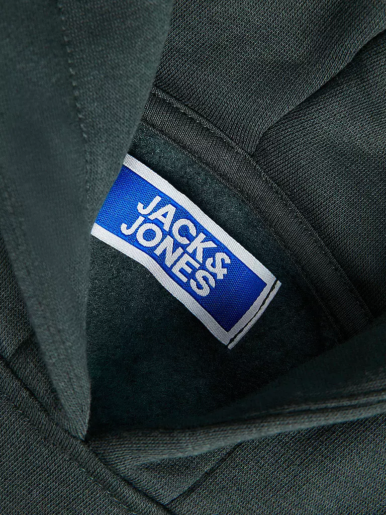 JACK & JONES | Sweat à capuche garçon - Hoodie JORVESTERBRO | dunkelgrün