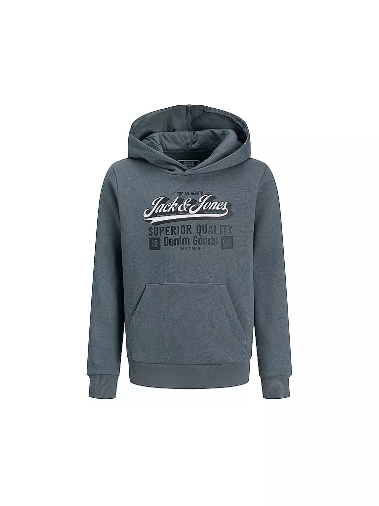 JACK & JONES | Sweat à capuche garçon JJELOGO | blau