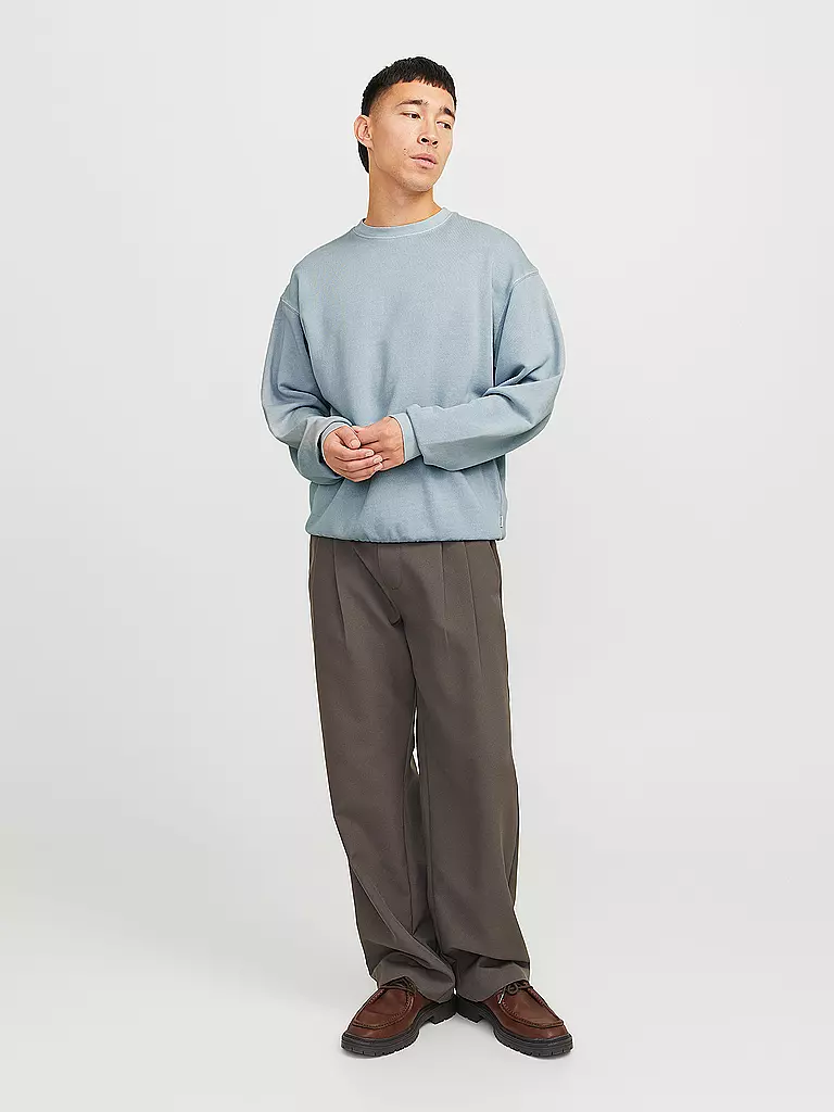 JACK & JONES | Sweat JJECHARGE | hellblau