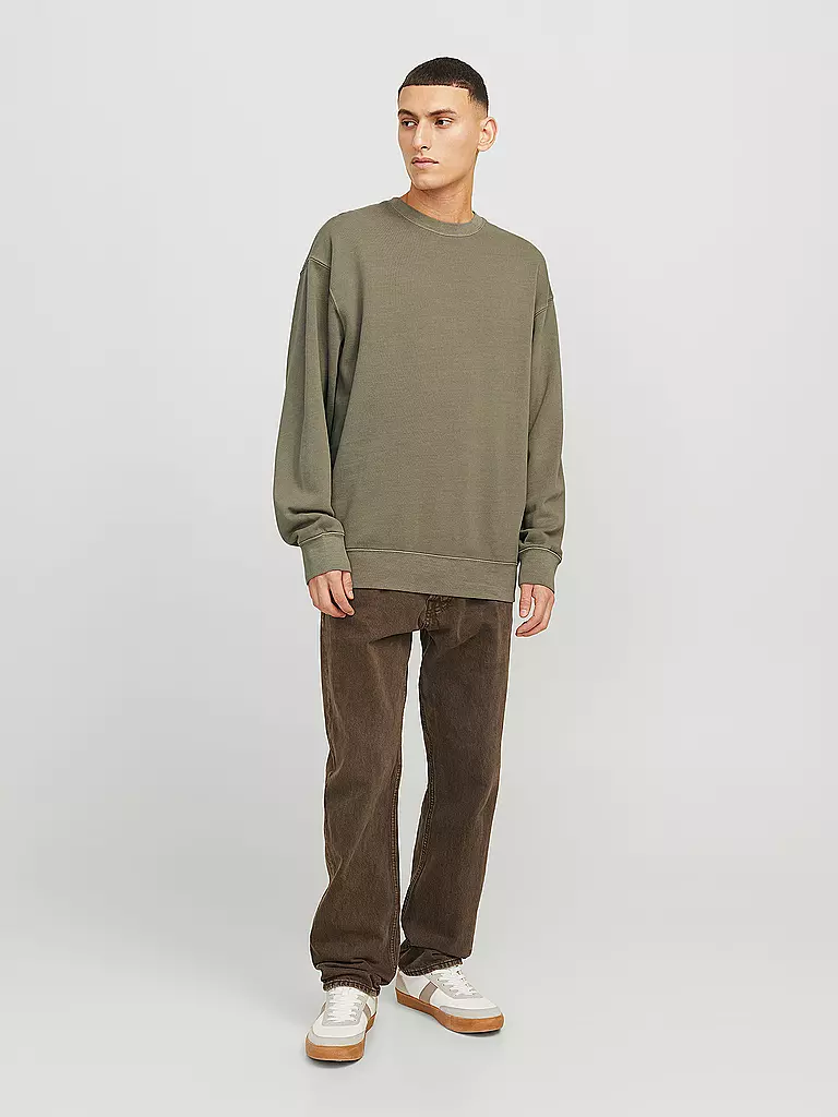 JACK & JONES | Sweat JJECHARGE | olive