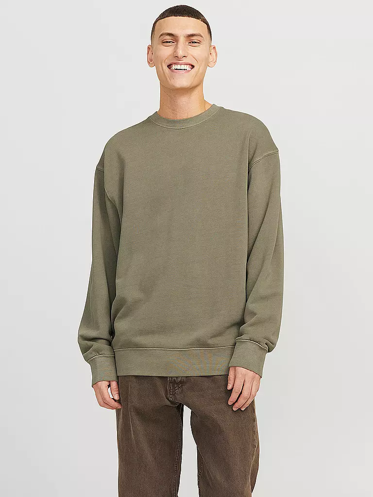 JACK & JONES | Sweat JJECHARGE | olive