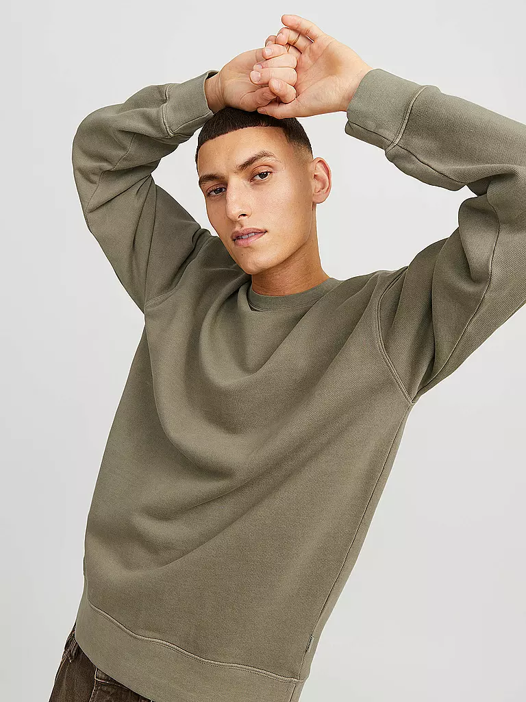 JACK & JONES | Sweat JJECHARGE | olive