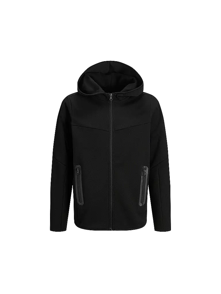 JACK & JONES | Sweat-shirt à capuche garçon JCOFUSION | schwarz