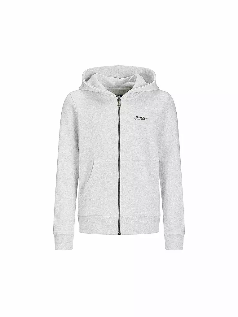 JACK & JONES | Sweat-shirt à capuche garçon JJBEAU | weiss