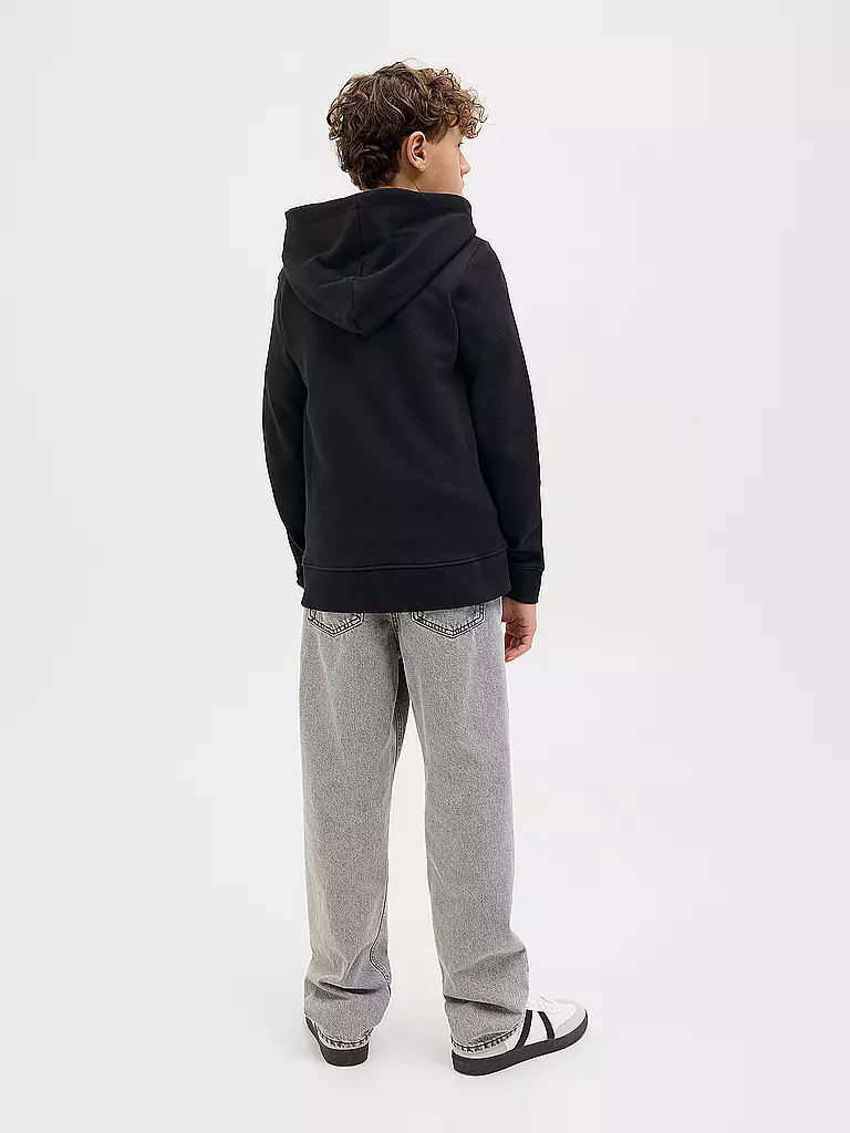 JACK & JONES | Sweat-shirt à capuche garçon JJBEAU | schwarz