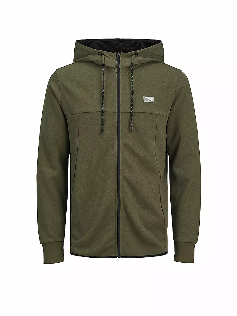 JACK & JONES | Sweat-shirt à capuche JCOAIR | olive