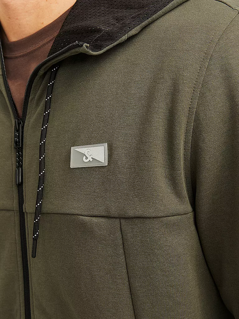JACK & JONES | Sweat-shirt à capuche JCOAIR | olive