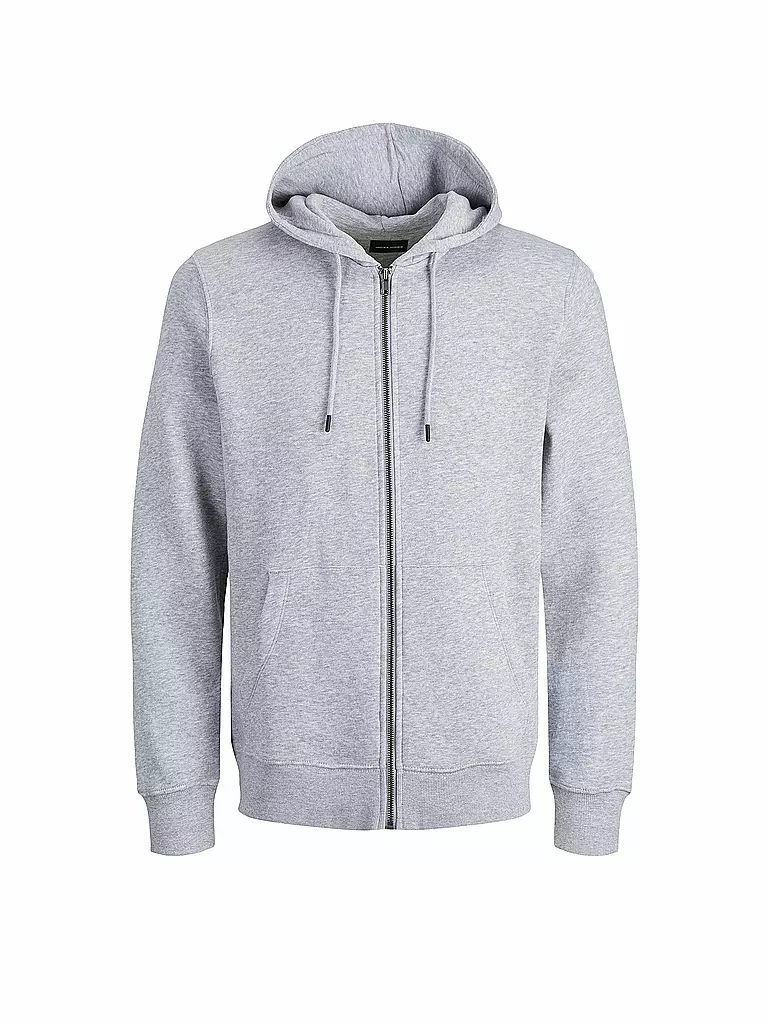 JACK & JONES | Sweat-shirt à capuche zippé JJESTAR | grau
