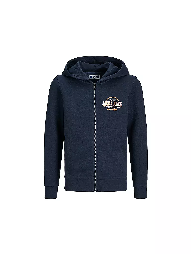JACK & JONES | Sweat-shirt zippé garçon | dunkelblau