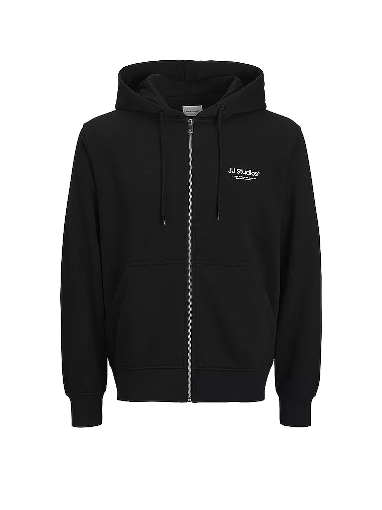 JACK & JONES | Sweat-shirt zippé | schwarz