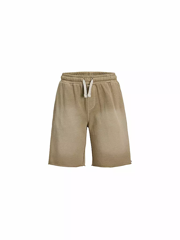 JACK & JONES | Sweatshorts garçon JPSTBILL | hellbraun