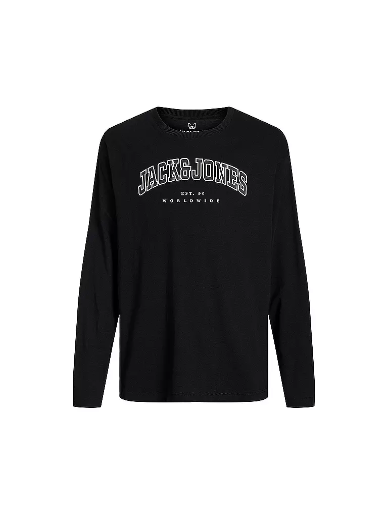 JACK & JONES | T-shirt à manches longues pour garçon JJECALEB | schwarz