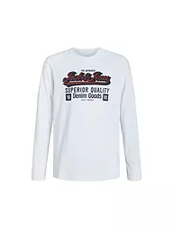 JACK & JONES | T-shirt à manches longues pour garçon JJELOGO | Blanc