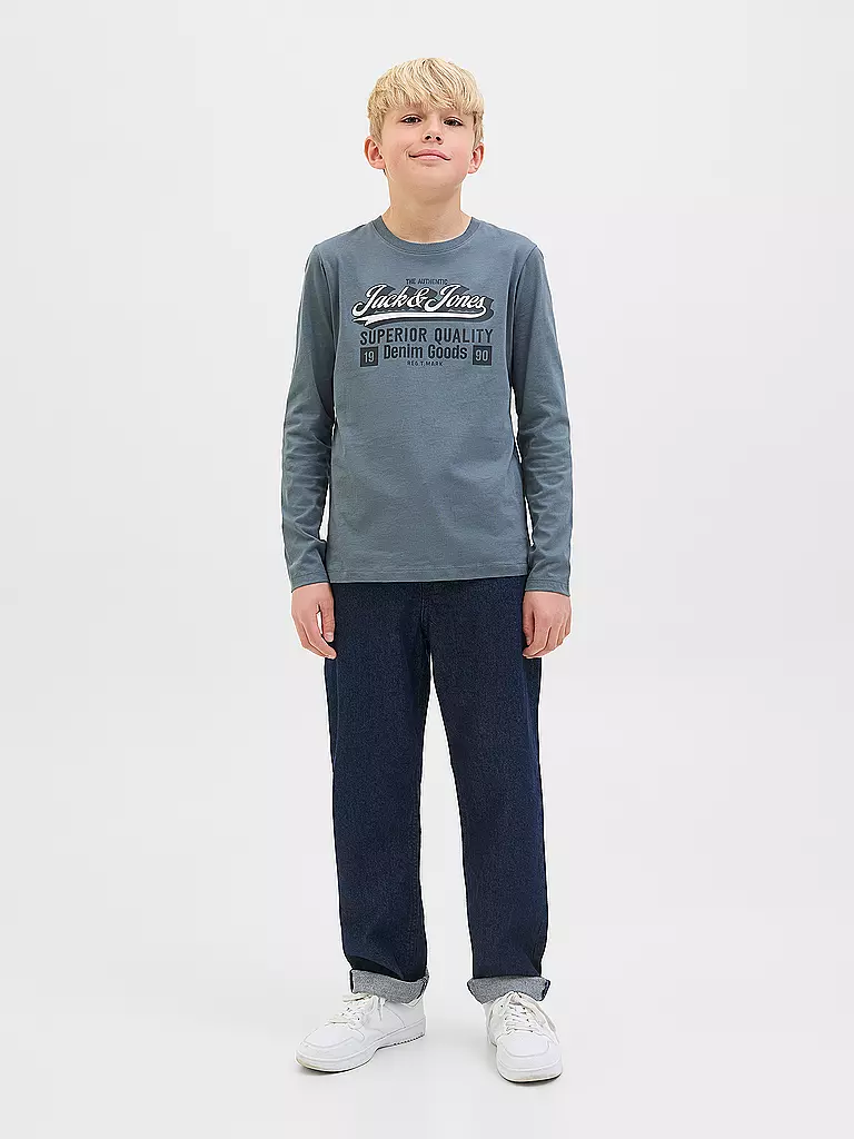 JACK & JONES | T-shirt à manches longues pour garçon JJELOGO | blau