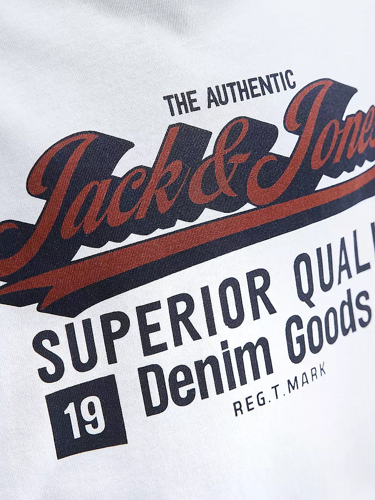 JACK & JONES | T-shirt à manches longues pour garçon JJELOGO | weiss