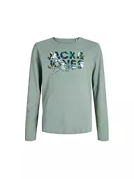 JACK & JONES | T-shirt à manches longues pour garçon JJGEPLAS | Vert clair