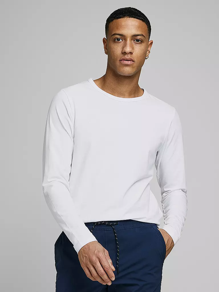 JACK & JONES | T-shirt basique à manches longues | 