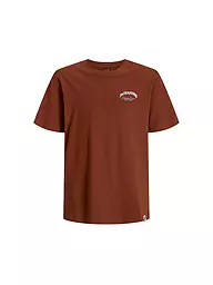 JACK & JONES | T-shirt garçon JJEBRANDES | Rouge foncé