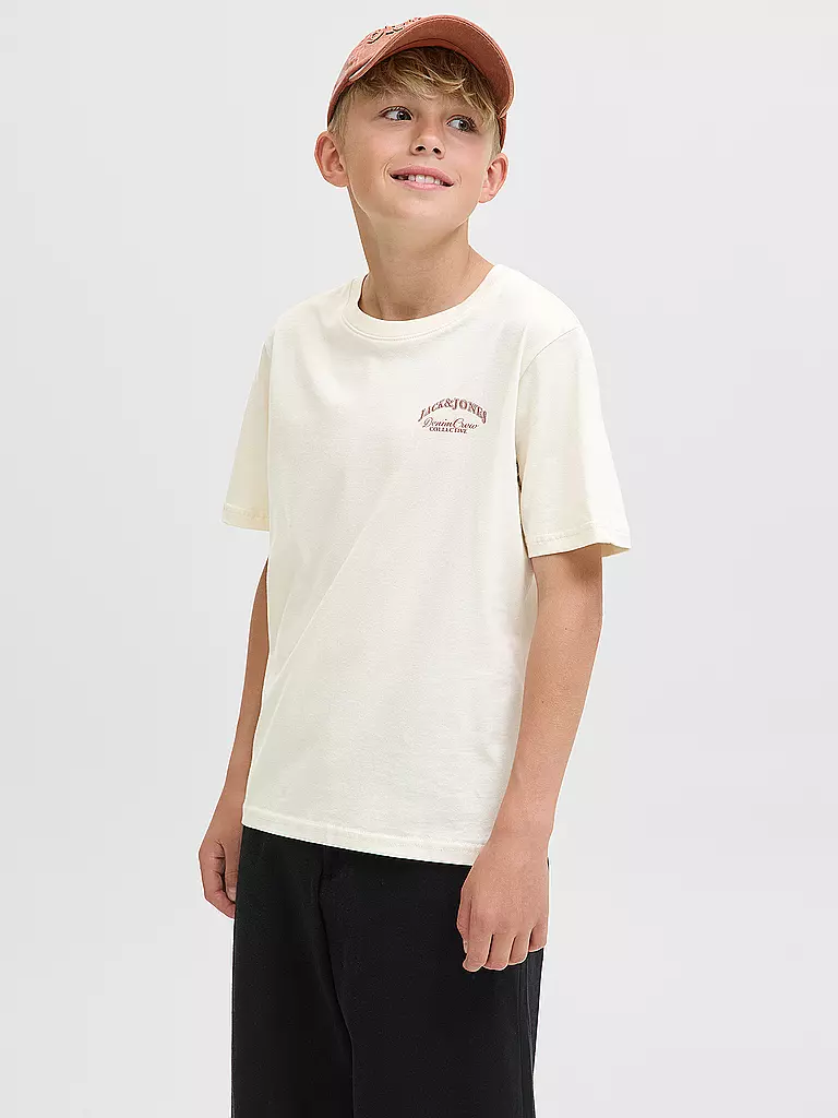 JACK & JONES | T-shirt garçon JJEBRANDES | creme