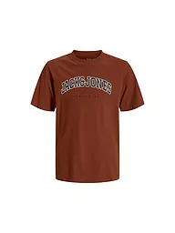 JACK & JONES | T-shirt garçon JJECALEB | Rouge foncé
