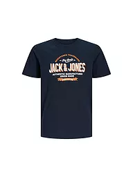 JACK & JONES | T-shirt garçon JJELOGO | Bleu foncé