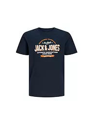 JACK & JONES | T-shirt garçon JJELOGO | Bleu foncé