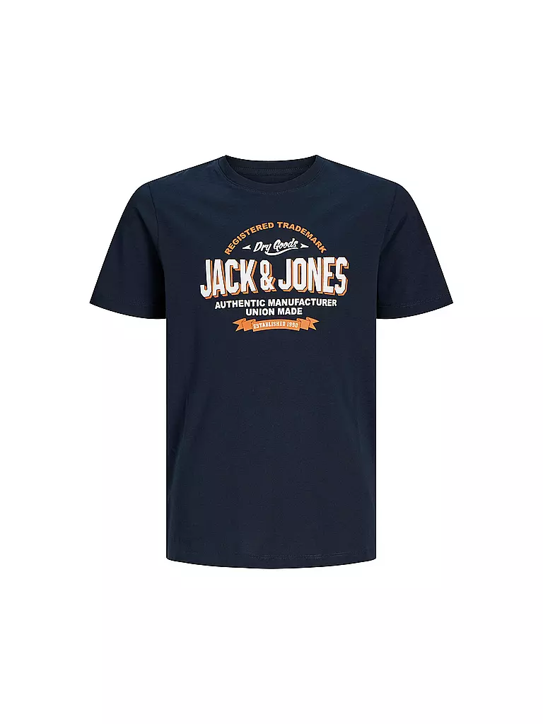JACK & JONES | T-shirt garçon JJELOGO | dunkelblau
